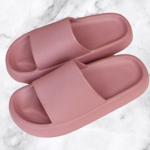 Dusty Pink Single Band Slides